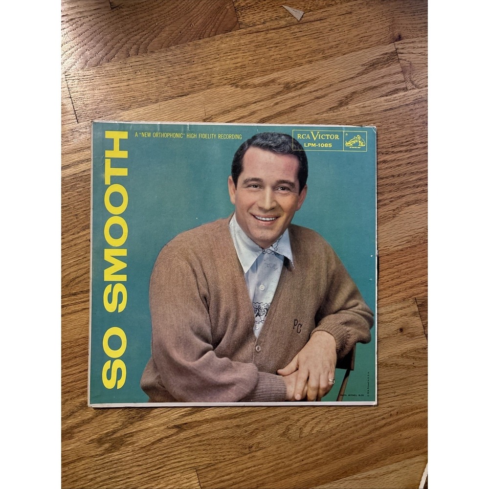 Perry Como So Smooth Vinyl record RCA Victor 1955